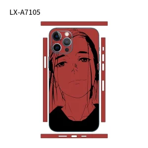 Slim black ononswitch iPhone A7105 protective case with precise cutouts