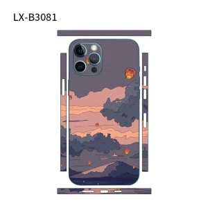 Black ononswitch iPhone case model B3081 with precise cutouts and matte finish