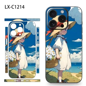Black slim iPhone case model C1214 by ononswitch