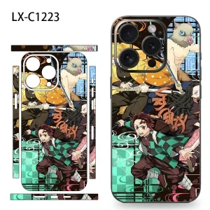 Black ononswitch iPhone case model C1223 with precise cutouts and matte finish