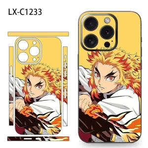Slim black ononswitch iPhone case model C1233 on a white surface