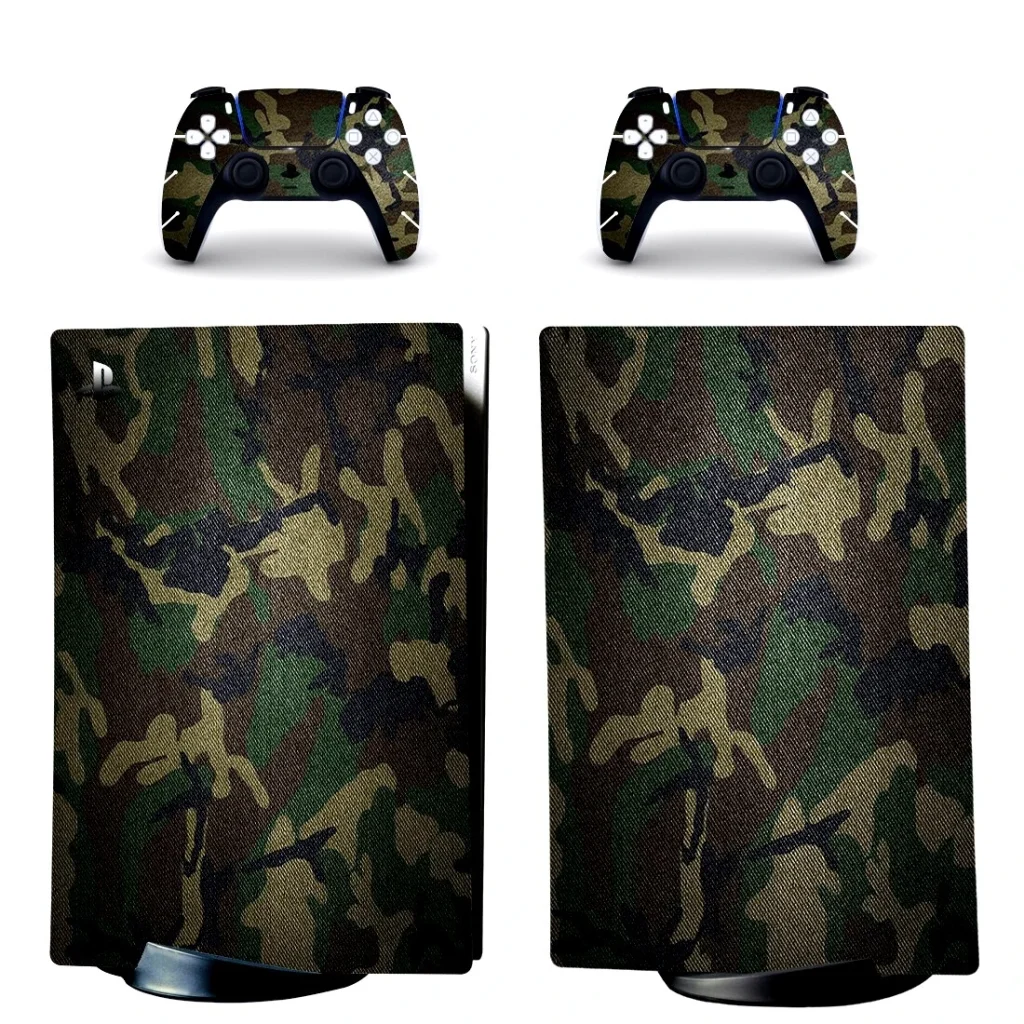 PS5 Digital Edition camouflage skin ononswitch neutral camo cover