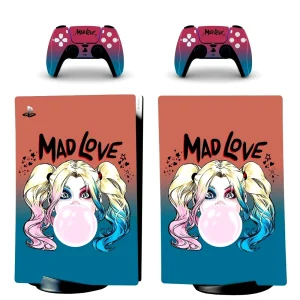 Harley Quinn PS5 Digital Edition Skins DC Comics Console Skin