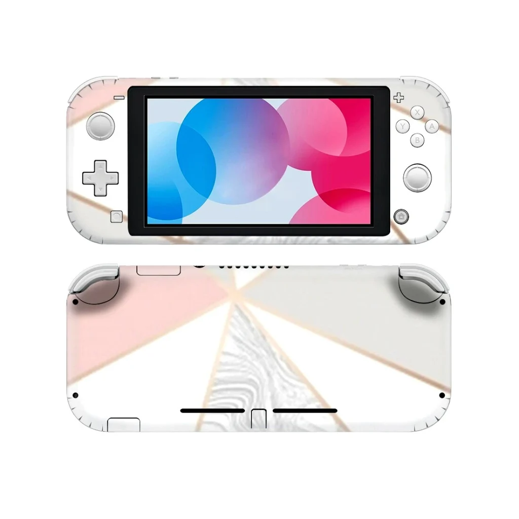 Switch Lite neutral marble skin cover for Nintendo Switch Lite by ononswitch