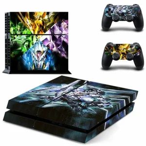 Black and gold geometric PS4 skin design DPTM0167 by ononswitch