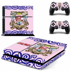 Black and red geometric PS4 console skin by ononswitch, model DPTM0168