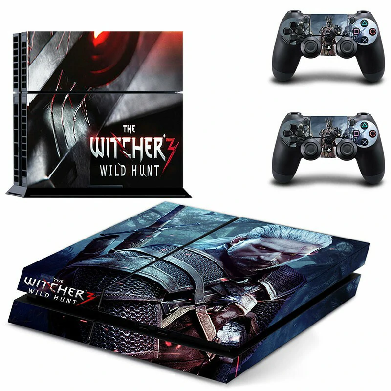 Custom-fit PS4 skin DPTM0178 from ononswitch: durable matte finish, precise cutouts, no residue removal. Designed for original PlayStation 4 models. Black and red geometric PS4 skin design for PlayStation 4 console by ononswitch