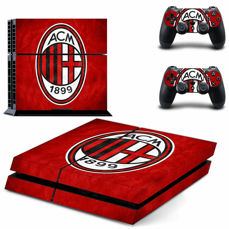 Custom-fit PS4 skin DPTM0186 from ononswitch — durable matte vinyl, easy application, protects your console while adding bold style. Black and red geometric PS4 console skin with matte finish