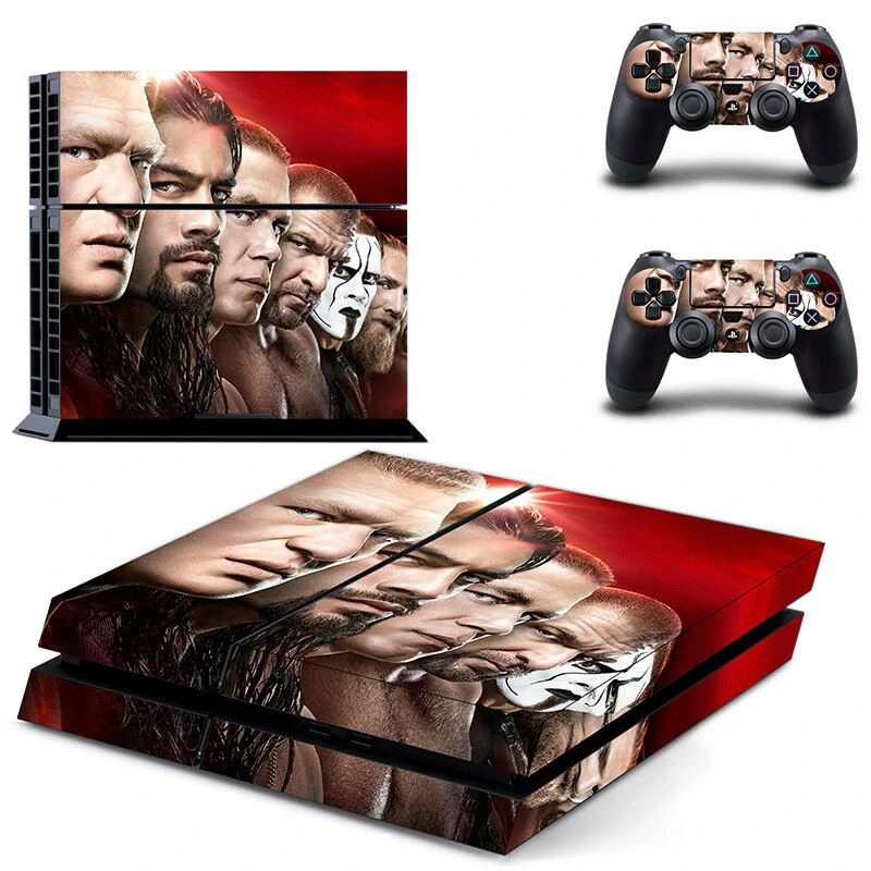 ononswitch PS4 skin DPTM0311 features bold black-and-red geometry. Fits PS4 Slim and original consoles. Removable, bubble-free vinyl wrap with sharp print detail. Black and red geometric PS4 console skin by ononswitch, model DPTM0311