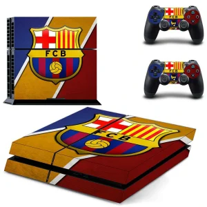 Black and red geometric PS4 controller skin by ononswitch, model DPTM0319