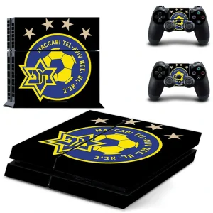 Black and gold geometric PS4 skin model DPTM0327 by ononswitch