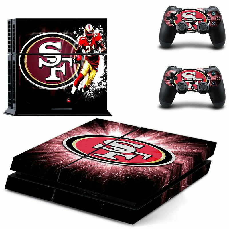 DPTM0346 PS4 skin from ononswitch: bold black-and-red geometric pattern, easy-fit vinyl wrap for PlayStation 4 controllers. Durable, removable, made in USA. Black and red geometric PS4 controller skin DPTM0346 by ononswitch