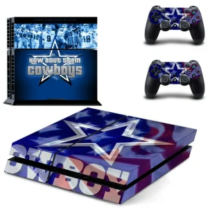 Black and red geometric PS4 console skin by ononswitch, model DPTM0470