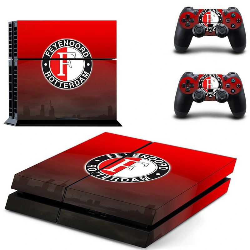 Black and red geometric PS4 controller skin by ononswitch, model DPTM0623