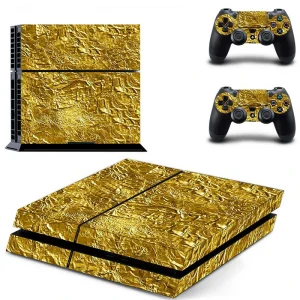 Black PS4 console skin with geometric pattern from ononswitch DPTM0640 series
