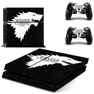 Black and gold geometric PS4 skin DPTM0753 by ononswitch for PlayStation 4 console