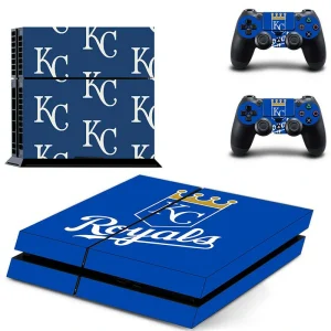 Black and red geometric PS4 console skin by ononswitch, model DPTM0764