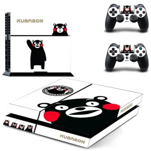 Black and gold geometric PS4 console skin by ononswitch, model DPTM0769