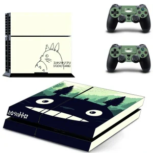 Black and red geometric PS4 console skin by ononswitch, model DPTM0770