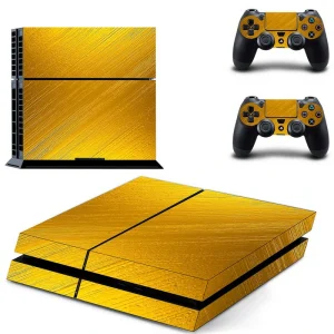 Black and red geometric PS4 console skin by ononswitch, model DPTM0778