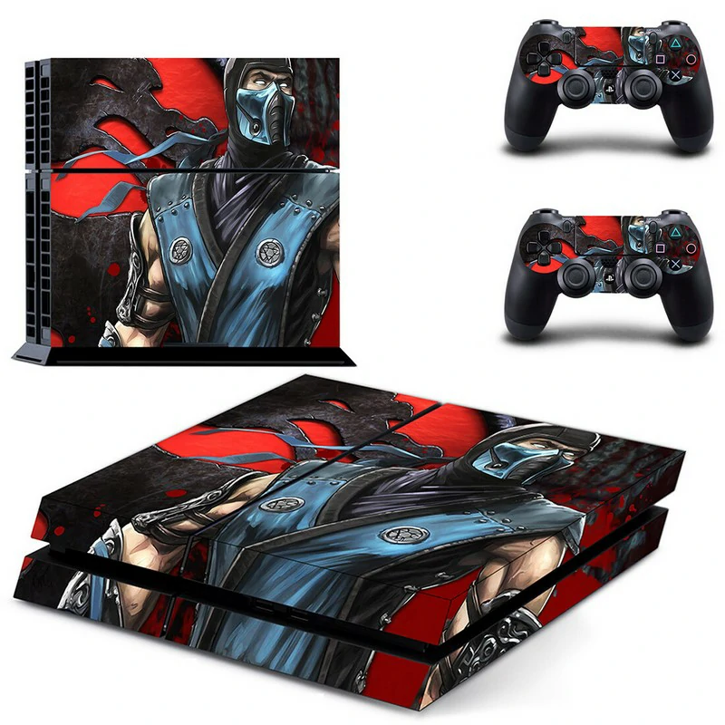 DPTM0922 PS4 skin by ononswitch: premium-fit, removable vinyl wrap for PlayStation 4 consoles. Easy install, no residue, bold modern look. Black PS4 console skin with geometric pattern from ononswitch DPTM0922 collection