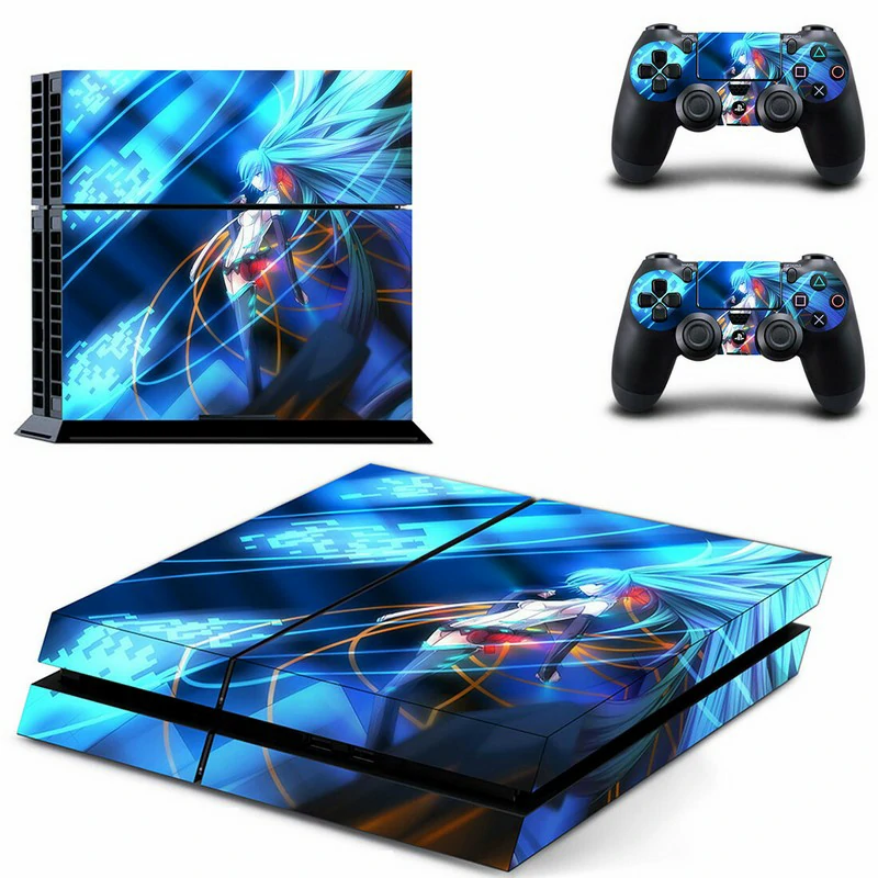 Official ononswitch PS4 skin DPTM0946: bold geometric pattern in black and red. Fits standard PS4 console perfectly. Durable vinyl, bubble-free application. Black and red geometric PS4 skin design for PlayStation 4 console by ononswitch