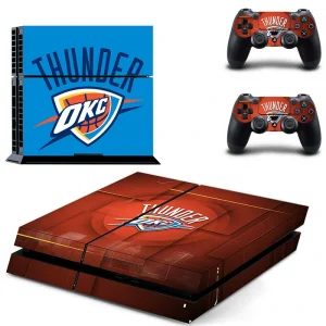 Black and red geometric PS4 skin design for PlayStation 4 console by ononswitch
