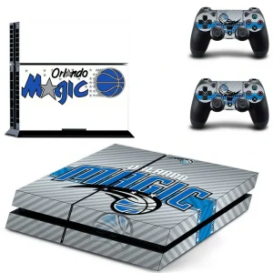 Black PS4 console skin with geometric pattern by ononswitch DPTM1070