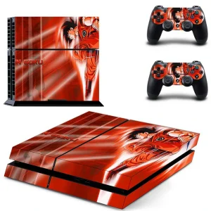 Black and gold geometric PS4 skin DPTM1088 by ononswitch for slim console