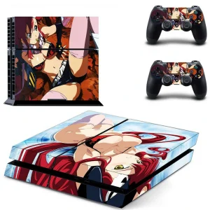 Black PS4 console skin with geometric pattern from ononswitch DPTM1093 series