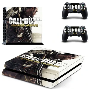 Black and red geometric PS4 controller skin with DPTM1213 pattern