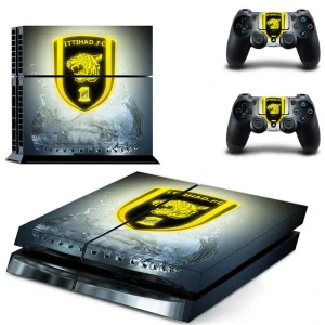 Black and red geometric PS4 skin design for PlayStation 4 console by ononswitch