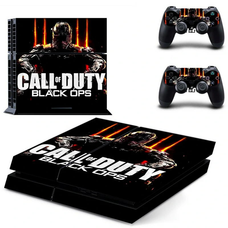 DPTM1376 PS4 skin from ononswitch: matte-finish, easy-apply vinyl wrap with bold geometric pattern. Fits standard PS4 console perfectly. Black and red geometric PS4 skin design DPTM1376 by ononswitch