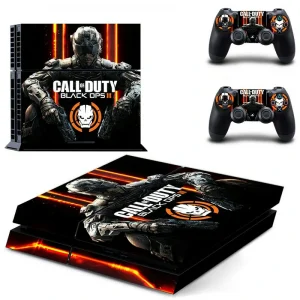 Black and red geometric PS4 skin DPTM1380 by ononswitch