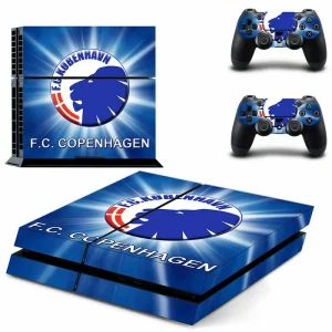Black PS4 console skin with geometric pattern by ononswitch, model DPTM1511