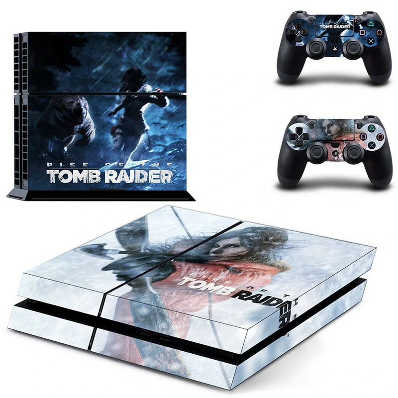 DPTM1513 PS4 skin from ononswitch: bold black-and-red geometric design, precision-cut for PlayStation 4 controllers. Durable vinyl, air-release backing, no bubbles. Black and red geometric PS4 controller skin DPTM1513 by ononswitch