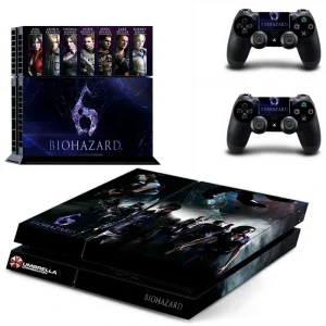 Black and red geometric PS4 skin design for PlayStation 4 console by ononswitch