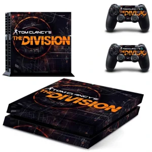 Black and red geometric PS4 console skin DPTM1528 by ononswitch