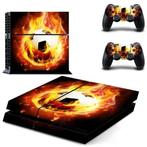 Black and red geometric PS4 skin design DPTM1538 by ononswitch