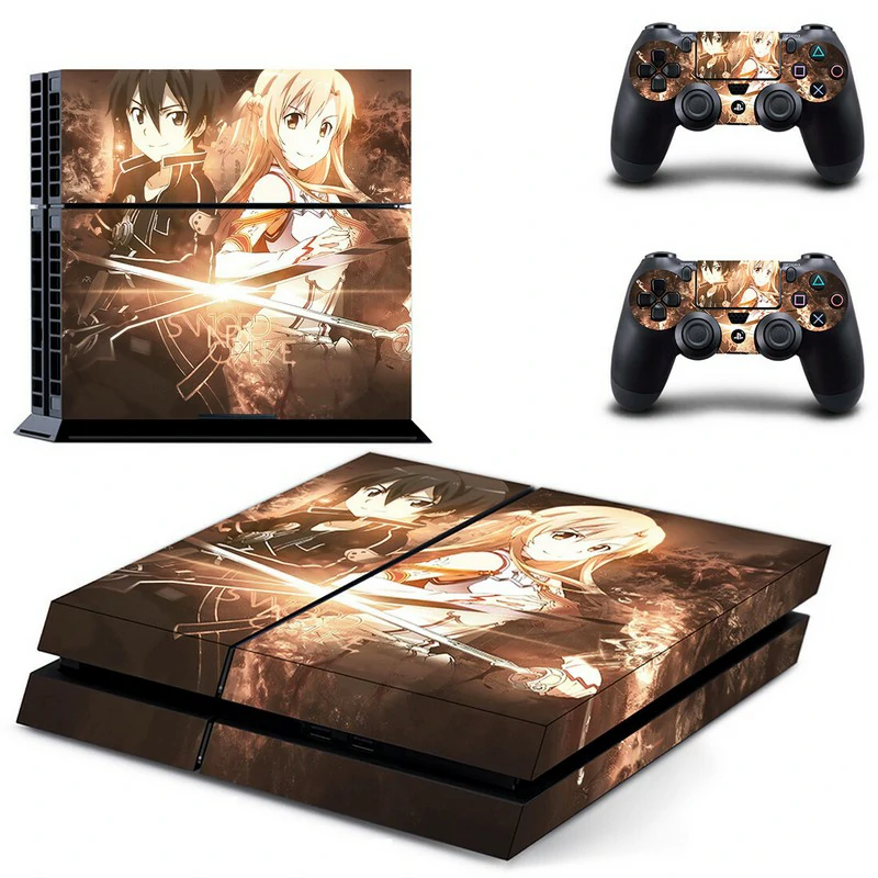 DPTM1684 PS4 skin in sleek matte black finish. Easy to apply, precision-cut for full port and button access. Made by ononswitch for PS4 consoles. Matte black PS4 skin with geometric pattern for PlayStation 4 console