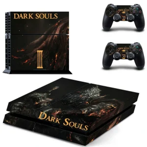 Black and gold geometric PS4 console skin by ononswitch, model DPTM1812