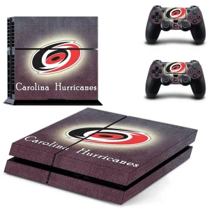 Black and red geometric PS4 skin design DPTM1830 by ononswitch