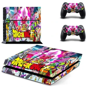 Black and red geometric PS4 skin DPTM1832 by ononswitch for PlayStation 4 console
