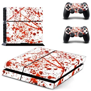 Custom PS4 skin with DPTM1978 graphic design for PlayStation 4 console