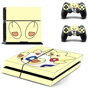 Custom PS4 skin with DPTM1979 graphic design for PlayStation 4 console
