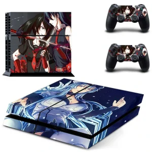 Custom PS4 skin with DPTM1981 graphic design by ononswitch