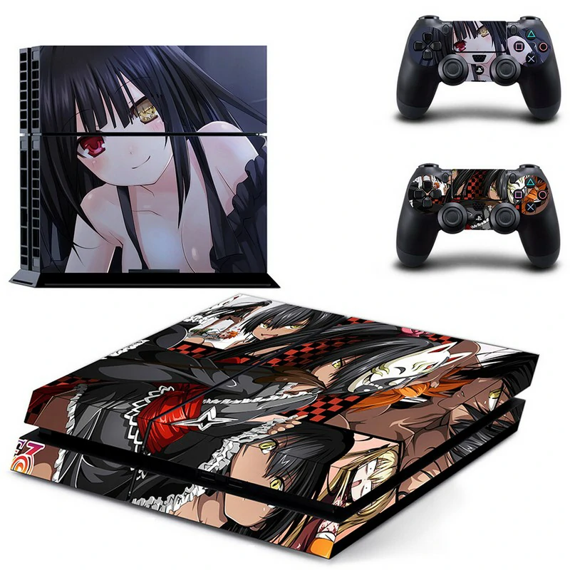 Official ononswitch PS4 skin featuring DPTM1983's signature design. High-quality vinyl wrap with precise cutouts for ports and buttons. Custom PS4 skin design by DPTM1983 for ononswitch – matte black and geometric pattern