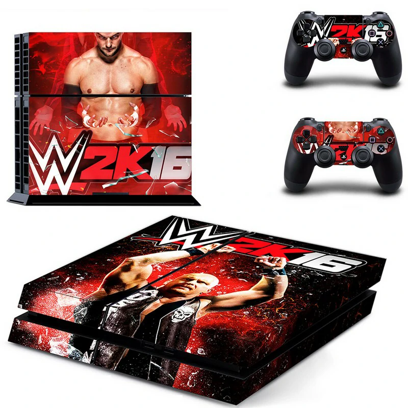 ononswitch PS4 skin DPTM2118 features bold geometric design in black and red. Fits PS4 Slim and original consoles. Removable, bubble-free vinyl with matte finish. Black and red geometric PS4 console skin by ononswitch, model DPTM2118