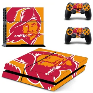 Black and red geometric PS4 skin design for PlayStation 4 console by ononswitch