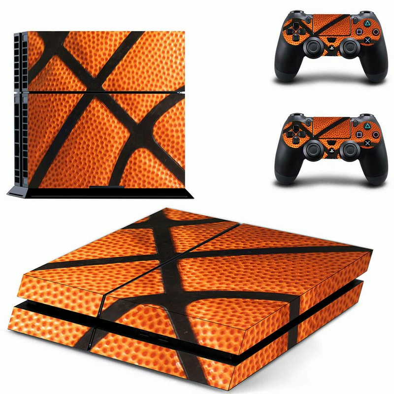 Premium removable PS4 skin DPTM2442: matte black finish, precision-cut for PS4 Slim and original models. Easy application, no residue, made by ononswitch. Custom matte black PS4 console skin with geometric pattern for PlayStation 4 Slim or original model